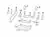 05127811aa Dodge Chrysler Oem Seat Track Cover Image 3