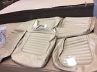 067744palomino Distinctive Ford Mustang Fastback Seat Cover Set Front Rear Palomino