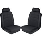 068569-l-3722  Distinctive Industries Ford Mustang Coupe Deluxe Black Front Bucket Rear