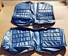 068910 Distinctive Industries Mustang Standard Coupe Rear Seat Upholstery Blue