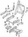 0pq931jk Chrysler Oem Seat Track Cover Image 5