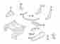 0uz551l2ab Jeep Chrysler Oem Seat Track Cover Image 6