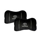 10024 Protech Car Seat Headrest Neck Pillows Cushion Leather 756201966323