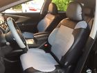 153-black-grey Protech Pu Leather Universal Fit Pair Of Front 756201938900