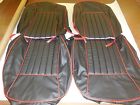 175-5035-4 U20017r Alfa Romeo Spider 101 Giulia Giulietta Oem Vinyl Front Seat Kit