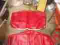 1966 Aftermarket Products Pontiac Gto Lemans Convertible New Red Rear Seat Covers 66 Tempest Conv