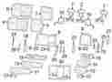 1nn46xdvaa Dodgeram Chrysler Oem Dodge Seat Track Cover Image 22