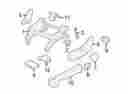 1un87dx9aa Dodgejeep Chrysler Oem Dodge Seat Track Cover Image 10