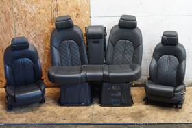 202-53575 11-18 Audi A8 A8l D4 Sport Seat Leather Bucket W Memory Front Rear Set Lh Rh Oem