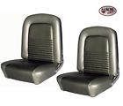 43-70207-2503-2286 Tmi Products Mustang Front Bucket Seat Pair Ivy Gold By