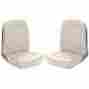 43-70225-2290 Tmi 1964 1965 Mustang Premium Upholstery Coupe Front Buckets Rear White New