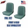 43-70226-2929-2951-tur Tmi Products Ford Mustang Front And Rear Seat Upholstery Turquoise