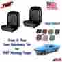 43-70227-any Tmi Products 1967 Mustang Front Rear Seat Upholstery Any Color By Made In The Usa