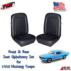 43-70228 958-stk Tmi Products 1968 Mustang Front Rear Seat Upholstery By Made In The Usa Stock