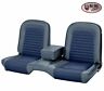 43-70306-2287-2946 Tmi Products Ford Mustang Blue Front Bench Seat Upholstery Made