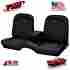 43-70326-958-2949 Tmi Products 1966 Ford Mustang Black Front And Rear Bench Seat Upholstery Made In Usa By