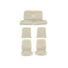 43-70825-2290 Tmi Front Rear Sport Seat Upholstery White Mustang Coupe Standard