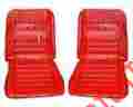 43-70825-957 Tmi Products 1965 Mustang Shelby Coupe Bright Red Pony Sport Seat Upholstery