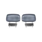43-70855-2287 Tmi Sport Seat Headrest Kit Light Blue Mustang