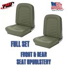 43-71225-2503 Tmi Products Front And Rear Seat Ivy Gold Upholstery Vinyl
