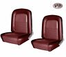 43-71227-2920 Tmi Products Mustang Convertible Front Rear Seat Upholstery Red Metallic