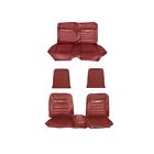 43-71425-2920 Tmi Pony Bench Seat Upholstery Maroon Dark Red Mustang Convertible
