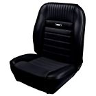 43-71825-958 Tmi Mustang Convertible Front Rear Deluxe Seat Covers Black Foam
