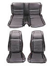 43-71829-3722-801-22 Tmi Front Rear Sport Seat Upholstery Black Mach Convertible