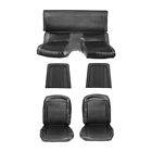 43-72828-958-3437 Tmi Front Rear Sport Seat Upholstery Black Mustang Fastback 43-72828-958-3437 Tmi Front Rear Sport Seat Upholstery Black Mustang Fastback