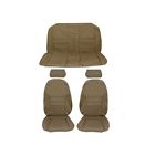 43-76627-l261 Tmi Front Rear Upholstery Leather Saddle Mustang Gt Coupe
