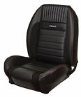 46-72125-6525-99-gs Tmi Mustang Fastback Sport Upholstery Black Gray Free Ship