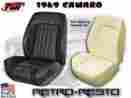 46-80030-2295-99-9016-bs Full-set Uph Tmi Products 1969 Camaro Coupe Deluxe Comfort-weave Upholstery Foam Kit W Headrest 43-80609-2295