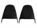 5501-71b-100 Pg Classic 1971 Challenger Seat Back Set Black