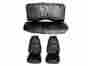 5501c-buk-100 Pg Classic 1970 Challenger Convertible Buk Seat Cover Set Black
