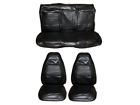 5504-buk-100 Pg Classic Barracuda Cuda Bucket Seat Cover Set Black