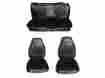 5506c-buk-100 Pg Classic 1971 Challenger Convertible Seat Cover Set Black