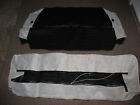 56333 Vintage Nos Vw Seat Covers Custom Fit Black Vinyl