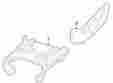 5c3z7862187caa Ford Oem Seat Track Cover Image 2