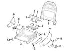 5lj30la8aa Dodge Chrysler Oem Seat Track