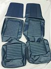 65-s-buck-bl Scott Drake Mustang Parts 1964-1965 Front Only Bucket Seat Upholstery Set Blue