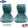 65as05u Pui Chevelle Front Bucket Seat Upholstery Covers Aqua Tone Clearance