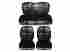 6604d-buk-100 Pg Classic 1969 Barracuda Deluxe Style Seat Cover Set Black 6604d-buk-100 Pg Classic 1969 Barracuda Deluxe Style Seat Cover Set Black