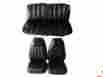 6607-buk-100 Pg Classic 1970 Dart Gt Swiger Front Bucket Seat Cover Set Black