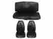 6612-buk-100 Pg Classic 1970 Duster Front Bucket Seat Cover Set Black
