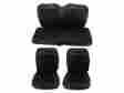 6615-buk-100 Pg Classic 1967 Plymouth Barracuda Fastback Seat Cover Set Black