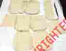 66fb-p-full-pr Scott Drake Mustang Parts 1966 Fastback Pony Upholstery Set Front Rear Parchment
