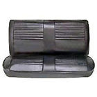 67as10b-67as10c Pui Chevelle Coupe Bench Seat Cover Upholstery Front Rear Pair