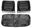 67as10b Pui El Camino Supersport Bench Seat Covers Black In Stock