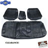 67bs10bs Pui Impala Ss Front Split Bench Seat Upholstery Covers Black