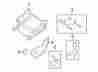 68010928aa Dodge Chrysler Oem Seat Track Cover Image 4